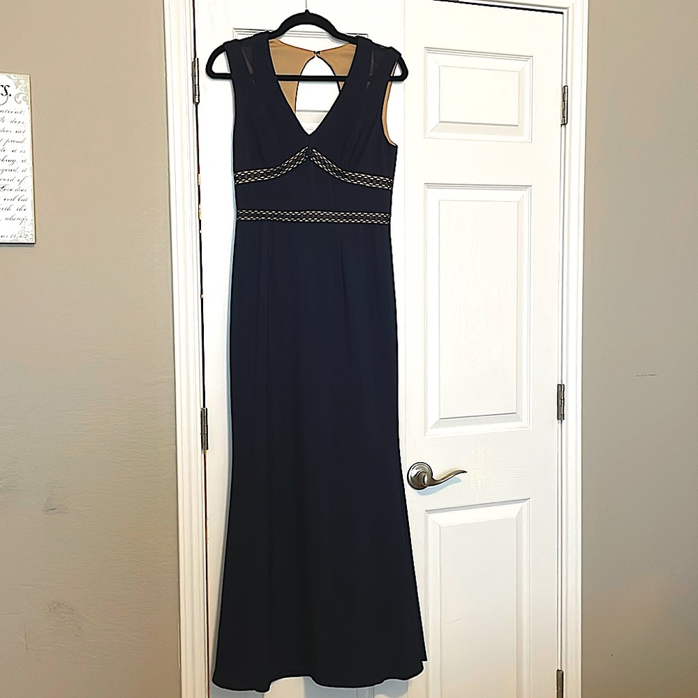 JS Collection Navy Gown Size 4